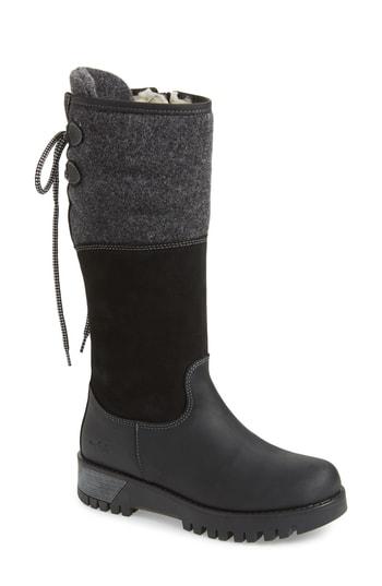 Women's Bos. & Co. 'ginger' Waterproof Mid Calf Platform Boot .5-6us / 36eu - Red
