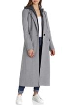Women's Halogen Overlapping Collar Coat