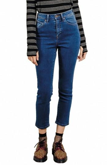 Women's Volcom Lady High Waist Jeans - Blue