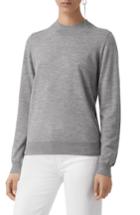 Women's Burberry Pondhead Merino Wool Sweater - Grey