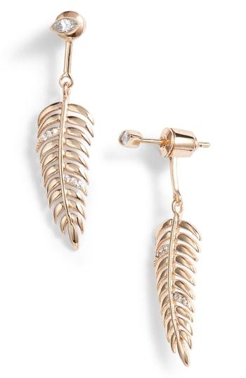 Women's Melanie Auld Feather Drop Earring