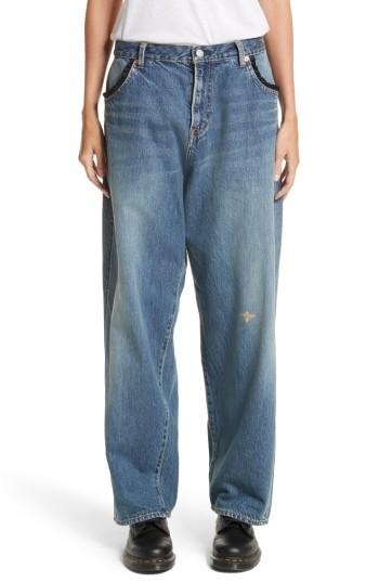 Women's Undercover Embroidered Bee Jeans