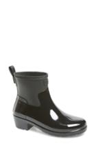 Women's Hunter Original Refined Mixed Finish Waterproof Rain Boot M - Black