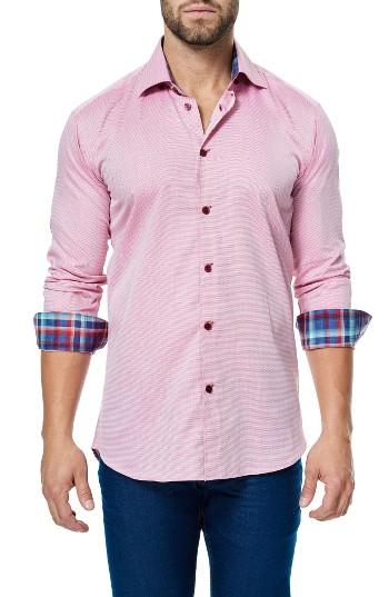 Men's Maceoo Luxor Trim Fit Print Sport Shirt