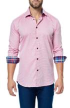 Men's Maceoo Luxor Trim Fit Print Sport Shirt