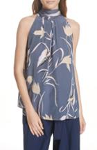 Women's Equipment Luis Tie Neck Sheer Floral Lace Blouse
