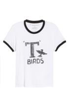 Women's Prince Peter T-birds Ringer Tee - White