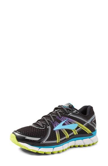 Women's Brooks Adrenaline Gts 17 Running Shoe .5 B - Black