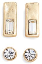 Women's Treasure & Bond Set Of 2 Crystal Studs