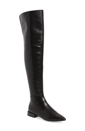Women's Linea Paolo Kiki Over The Knee Boot M - Black