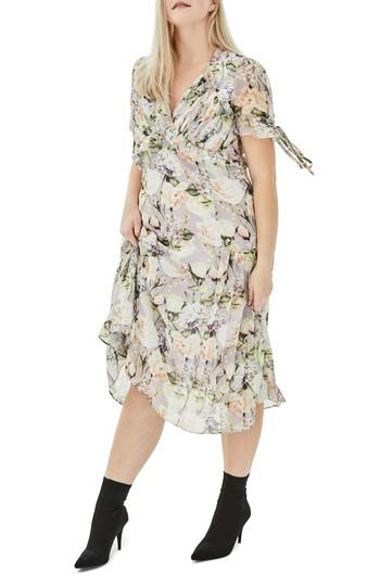 Women's Elvi The Sweet Pea Floral Midi Dress