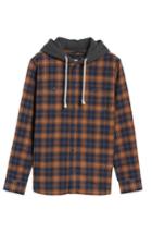 Men's Vans Lopes Hooded Plaid Shirt Jacket