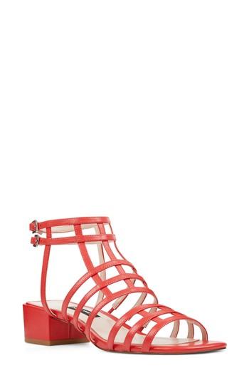 Women's Nine West Xerxes Sandal M - Red