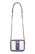 Kelly Wynne Clear Mingle Mingle Mini Crossbody Bag - Purple