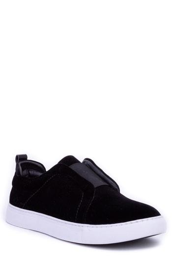 Men's Robert Graham Bradshaw Laceless Sneaker M - Black