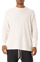 Men's Zanerobe Rugger Waffle Knit Long Sleeve T-shirt - Ivory