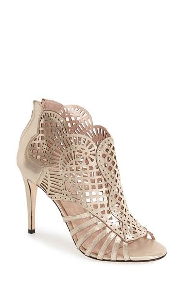 Women's Klub Nico 'mirelle' Cutout Bootie M - Metallic