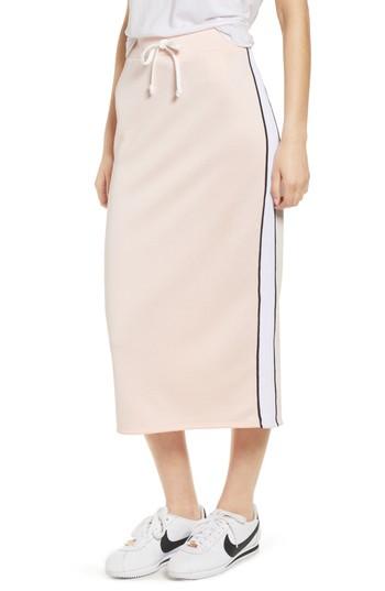 Women's Juicy Couture Tricot Midi Skirt - Yellow