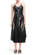 Women's Toga Laminated Faux Leather Dress