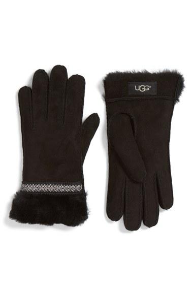 Women's Ugg Classic Tasman Genuine Shearling Gloves