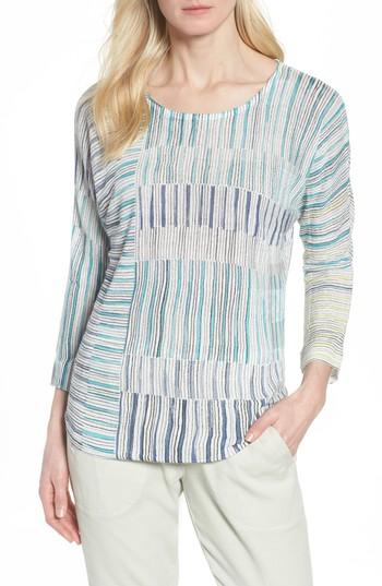 Women's Nic+zoe Sea Wall Stripe Top
