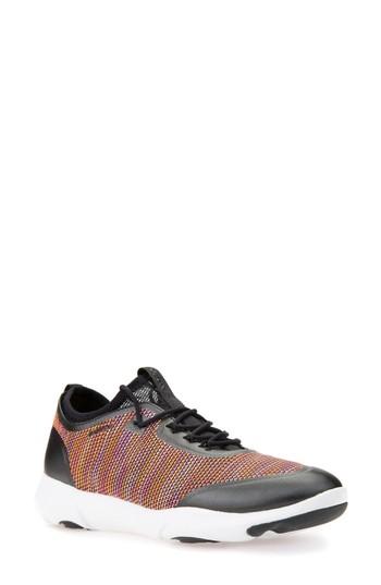 Women's Geox Nebula X Knit Sneaker Us / 35eu - Black