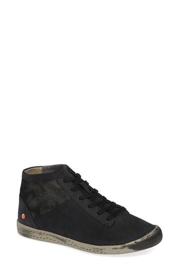 Women's Softinos By Fly London High Top Sneaker Us / 35eu - Black