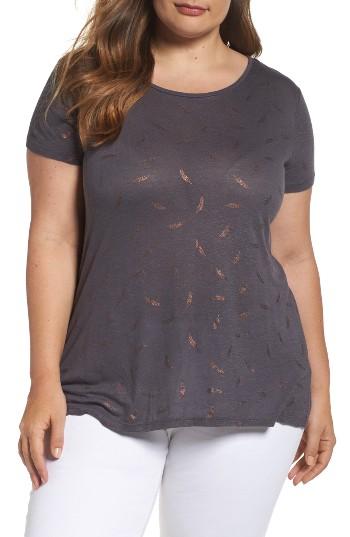 Women's Dantelle Feather Print Tee