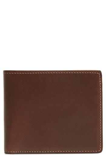 Men's Nordstrom Men's Shop Weston Leather Wallet - Brown