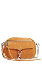 Rebecca Minkoff Blythe Suede Crossbody Bag - Yellow