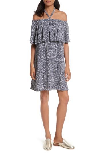 Women's Rebecca Minkoff Havasu Off The Shoulder Dress - Blue