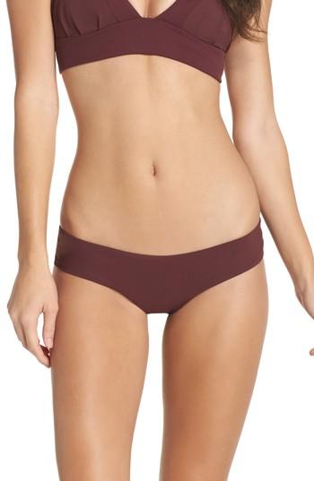 Women's Boys + Arrows Yaya The Yuppy Bikini Bottoms - Burgundy