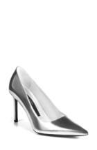 Women's Via Spiga Nikole Pointy Toe Pump M - Metallic