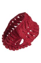 Women's Lamini Soho Alpaca Headband - Red