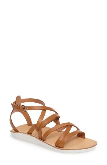 Women's Olukai Po'iu Wedge Sandal M - Yellow