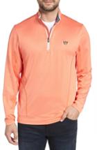 Men's Cutter & Buck Endurance Cincinnati Bengals Fit Pullover, Size Small - Orange