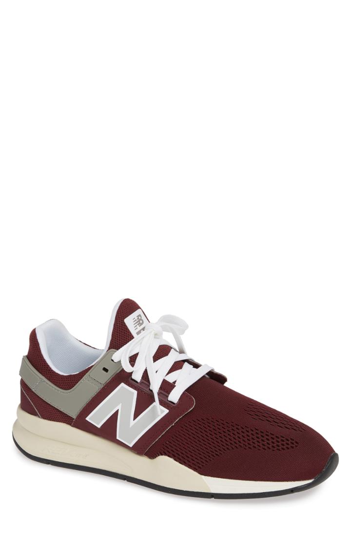 Men's New Balance 247 Sneaker D - Burgundy