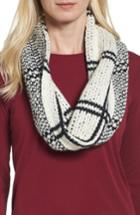 Women's Eileen Fisher Organic Cotton Knit Infinity Scarf, Size - Black