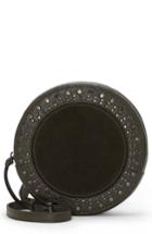 Vince Camuto Julie Leather Circle Crossbody Bag - Green