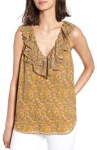 Women's Rebecca Minkoff Carlisle Top, Size - Yellow