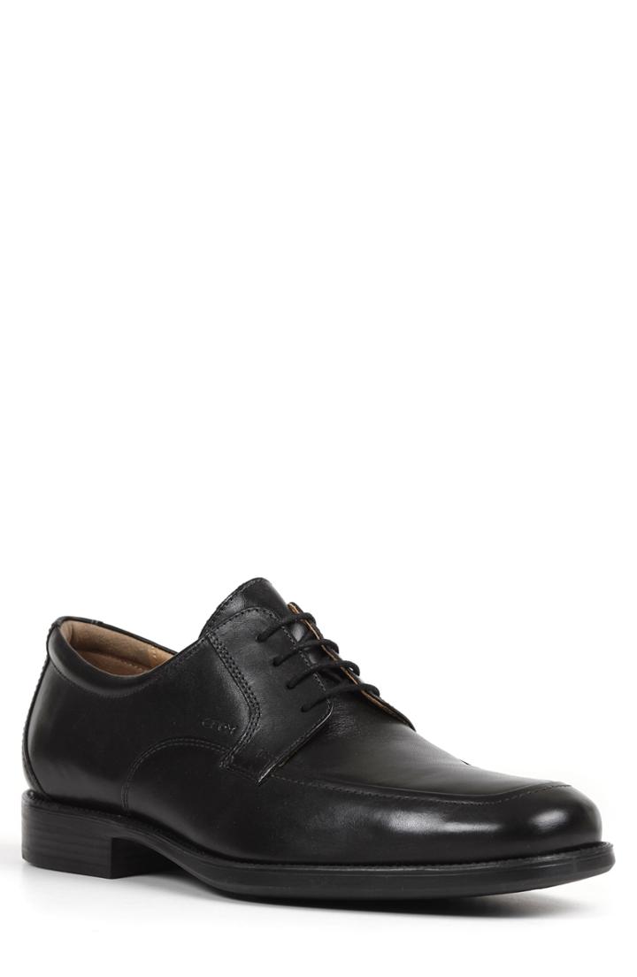 Men's Geox Federico 14 Plain Toe Derby .5us / 46eu - Black