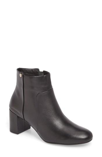Women's Taryn Rose Camille Block Heel Bootie M - Black
