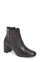 Women's Taryn Rose Camille Block Heel Bootie M - Black