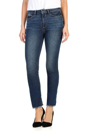 Women's Paige Jacqueline High Waist Crop Straight Leg Jeans
