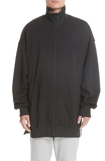 Men's Y-3 Oversize Zip Jacket - Black