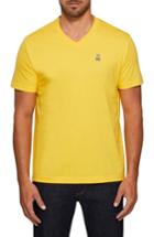 Men's Psycho Bunny V-neck T-shirt (xl) - Yellow