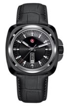 Men's Rado Hyperchrome 1616 Leather Band Watch, 46mm