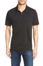Men's Sol Angeles Essential Jersey Polo, Size - Black