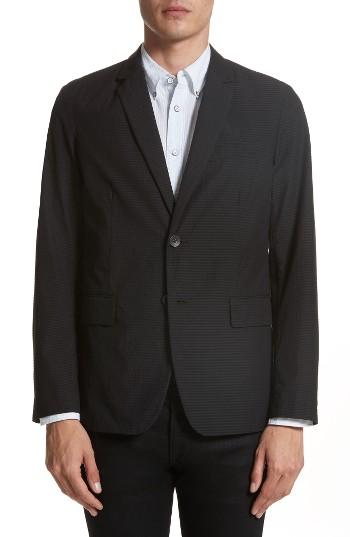 Men's Rag & Bone Philips Cotton Blend Blazer - Black