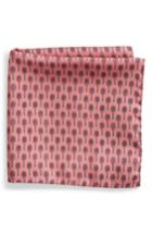 Men's Lazyjack Press At Your Service Silk Pocket Square, Size - Pink